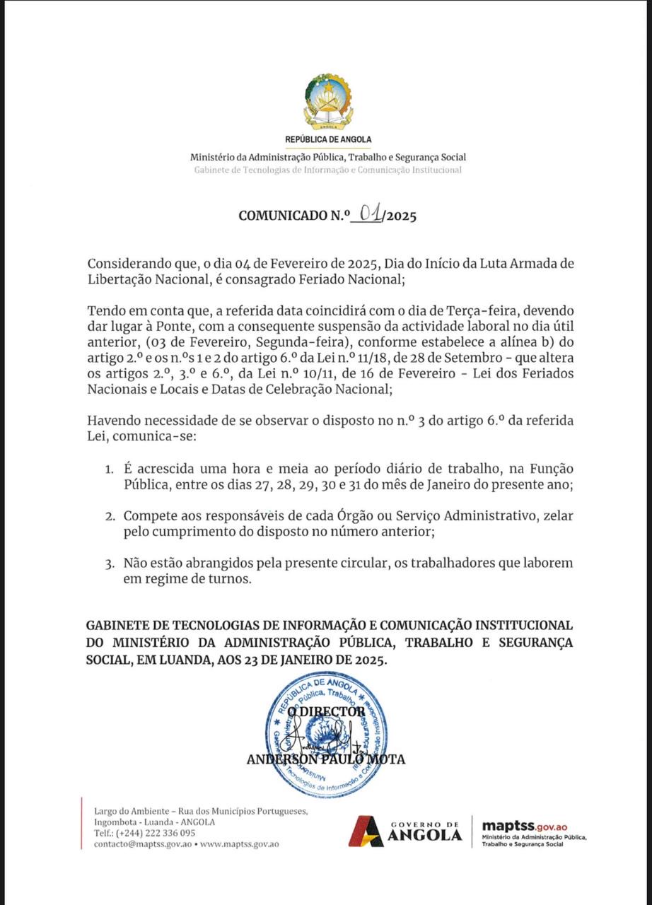 Comunicado