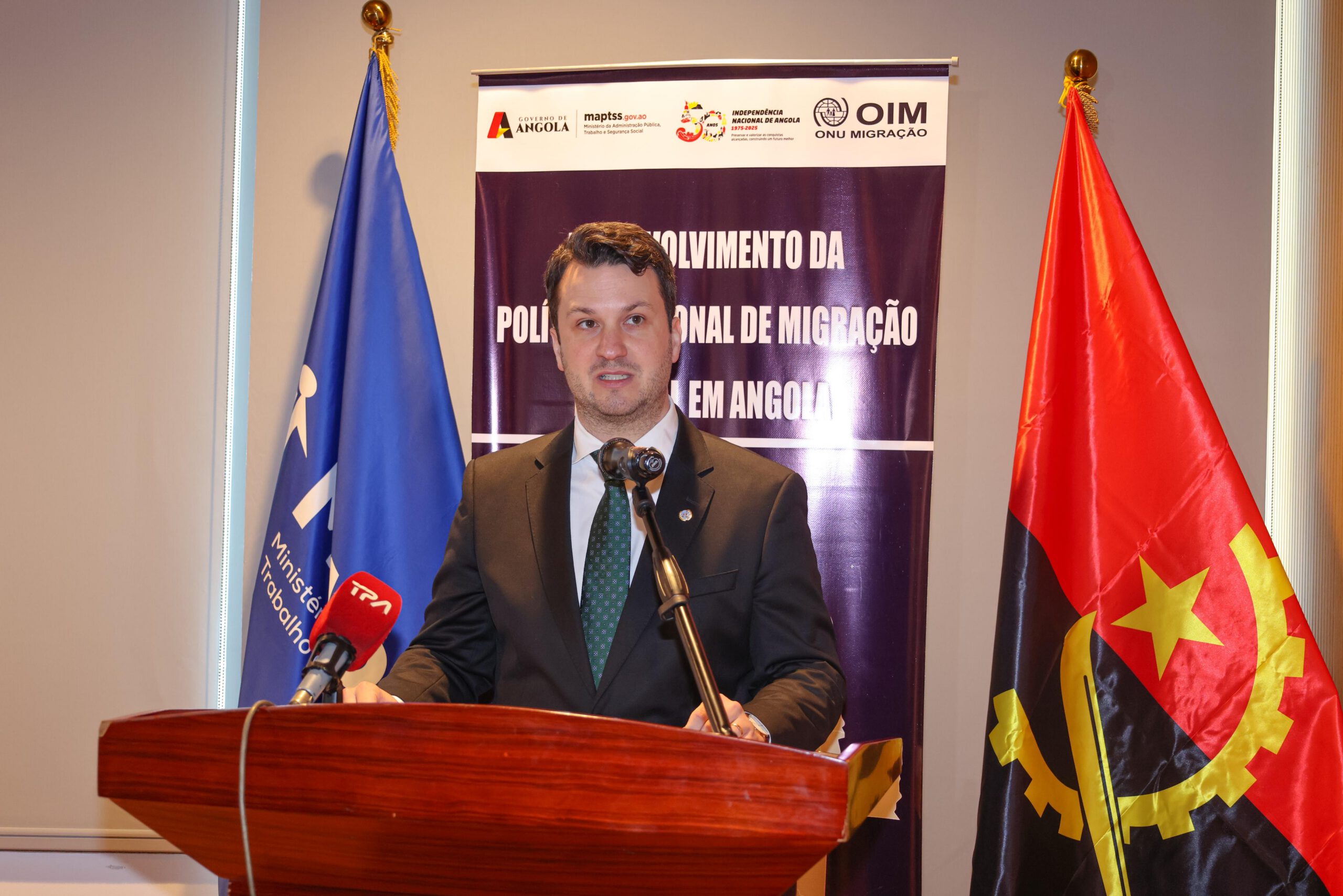 OIM reconhece empenho de Angola