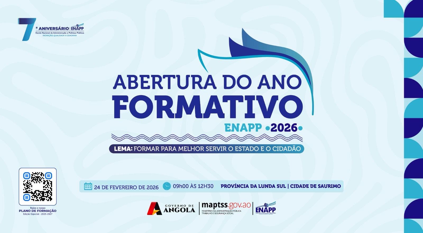 ABERTURA DO ANO FORMATIVO
