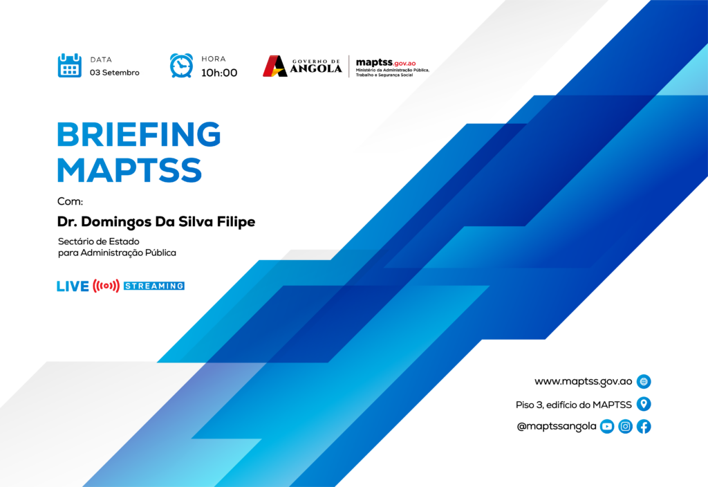 MAPTSS realiza amanhã o 13° Briefing