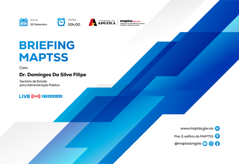 MAPTSS realiza amanhã o 13° Briefing